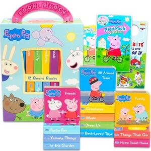Peppa Pig - My First Library - Board Book Block 12-Book